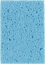 Porous Face Cleansing Sponge, PF-26, blue+yellow - Puffic Fashion — photo N3