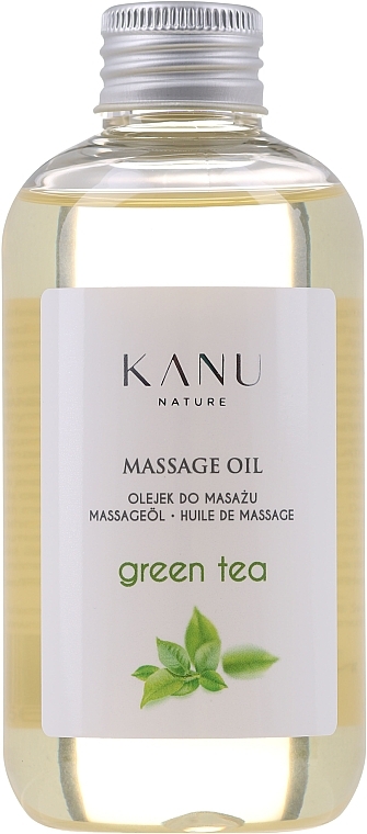 Massage Oil "Green Tea" - Kanu Nature Grean Tea Massage Oil — photo N1