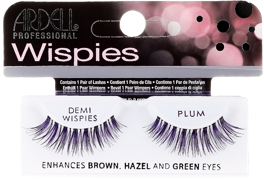 Flase Lashes - Ardell Demi Wispies Plum Eyelashes — photo N1