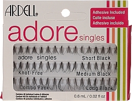 Individual Lashes Kit - Ardell Adore Singles — photo N2