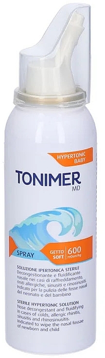 Baby Nasal Spray - Tonimer MD Hypertonic Baby Spray — photo N1