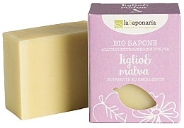 Fragrances, Perfumes, Cosmetics Linden and Mallow Soap - La Saponaria Linden and Mallow Soap