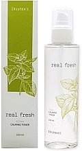 Fragrances, Perfumes, Cosmetics Face Toner - Deoproce Real Fresh Vegan Calming Toner