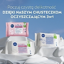 Soothing Makeup Remover Biodegradable Wipes - Nivea Biodegradable Cleansing Wipes 3in1 — photo N8