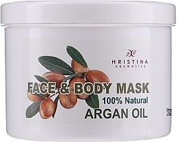 Fragrances, Perfumes, Cosmetics Argan Oil Face & Body Mask - Hristina Cosmetics Face & Body Mask Argan Oil