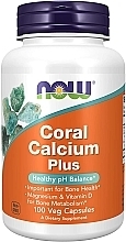 Coral Calcium Dietary Supplement - Now Foods Coral Calcium Plus — photo N1