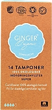 Tampons with Applicator "Super", 14 pcs - Ginger Organic — photo N2