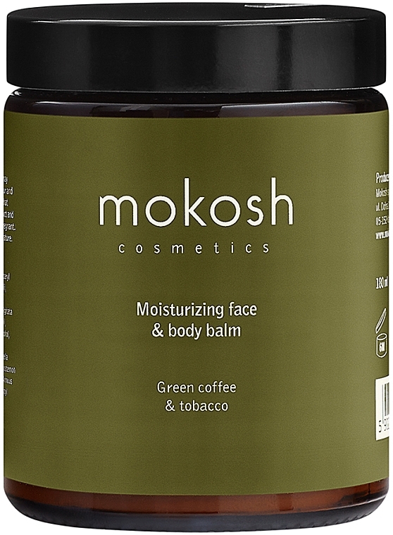 Face and Body Moisturizing Lotion "Green Tea & Tobako" - Mokosh Moisturizing Face And Body Lotion Green Coffee With Snuff — photo N1