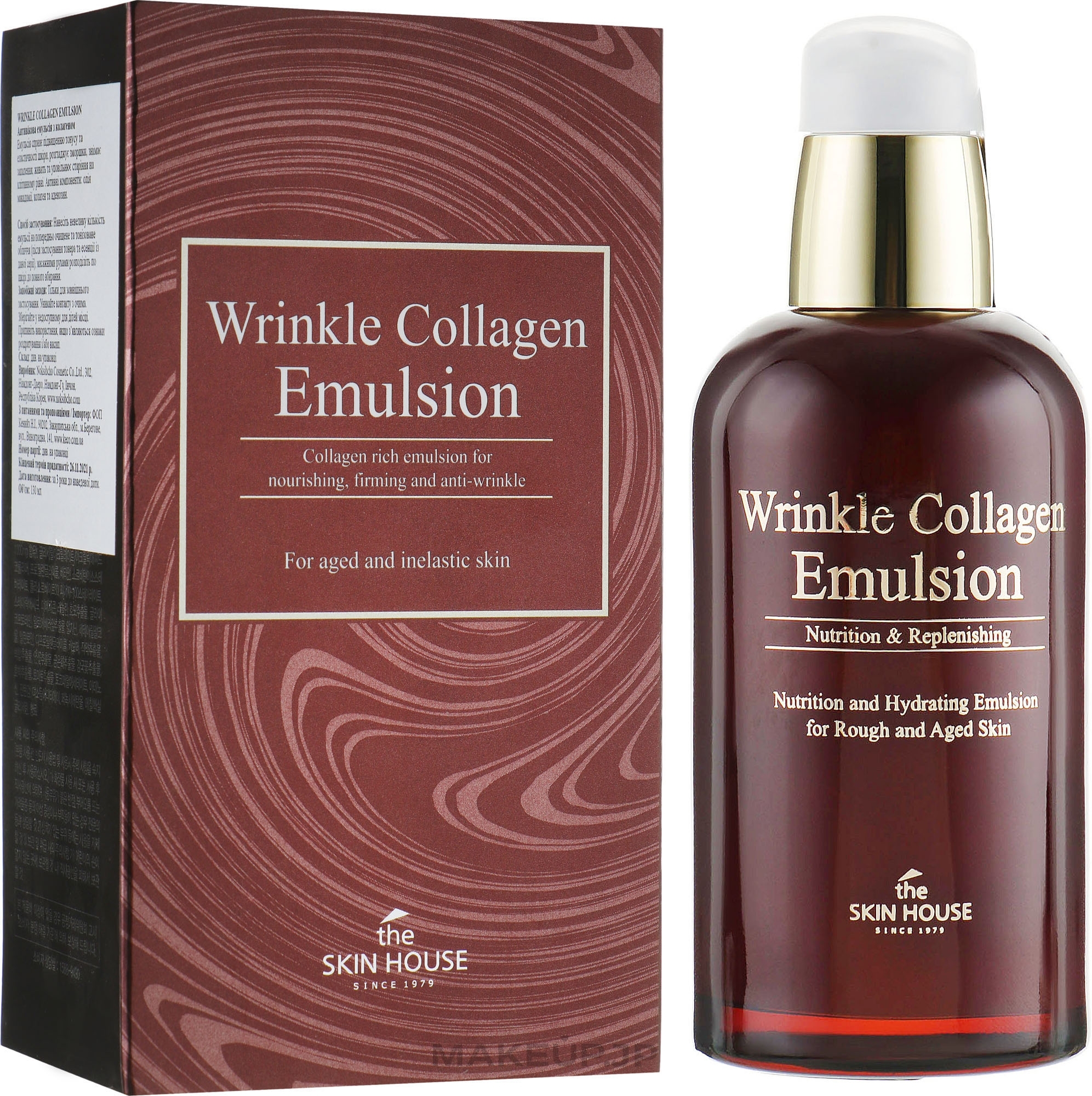 Nourishing Anti-Aging Collagen Emulsion - The Skin House Wrinkle Collagen Emulsion — photo 130 ml