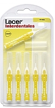 Interdental Brush, yellow - Lacer Interdental Fine Straight Brush — photo N1