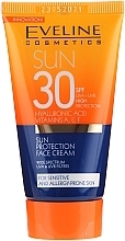 Face Sunscreen Cream - Eveline Cosmetics Sun Protection Face Cream SPF 30 — photo N2