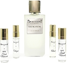 Fragrances, Perfumes, Cosmetics Brecourt Eau Blanche - Set (edp/100ml+edp/2x7ml+edp/2x5ml)