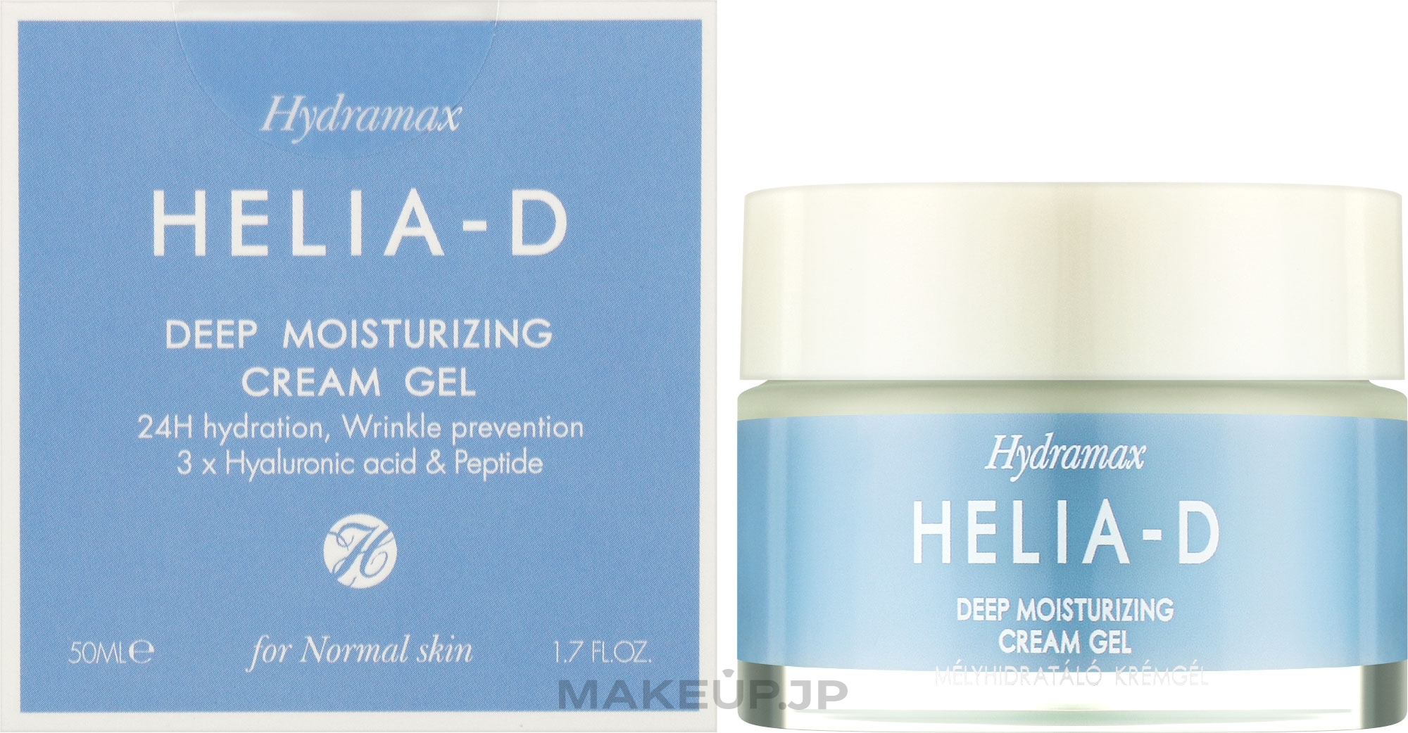Deep Moisturizing Cream Gel for Normal Skin - Helia-D Hydramax Deep Moisturizing Cream Gel For Normal Skin — photo 50 ml