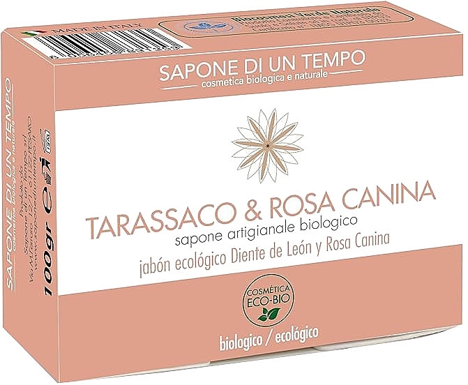 Dandelion & Rosehip Organic Soap - Sapone Di Un Tempo Organic Soap Dandelion And Rosehip — photo N1