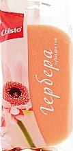 Foam Bath Sponge "Gerbera" - Chisto — photo N1