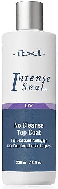 Nail No Wipe Top Coat - IBD Intense Seal UV No Cleanse Top Coat — photo N5