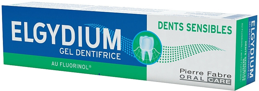 Gel Toothpaste - Elgydium Sensitive Teeth Toothpaste Gel — photo N1