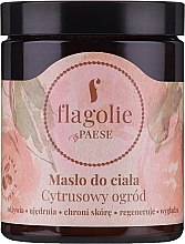 Fragrances, Perfumes, Cosmetics Citrus Garden Body Butter - Flagolie by Paese Citrus Garden