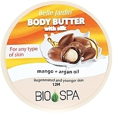 Fragrances, Perfumes, Cosmetics Mango and Argan Oil Body Cream - Belle Jardin Body Butter Cream