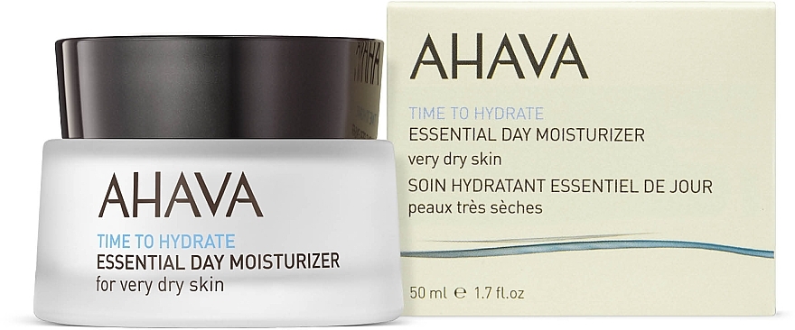 Moisturizing Cream for Very Dry Skin - Ahava Time To Hydrate Essential Day Moisturizer Very Dry Skin — photo N2
