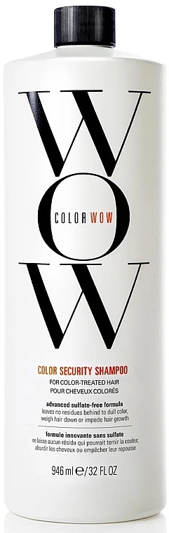 Hair Color Preserving Shampoo for All Colored Hair Types - Color Wow Color Security Shampoo — photo N5