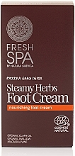 Fragrances, Perfumes, Cosmetics Foot Cream - Natura Siberica Fresh Spa Russkaja Bania Detox Steamy Herbs Foot Cream