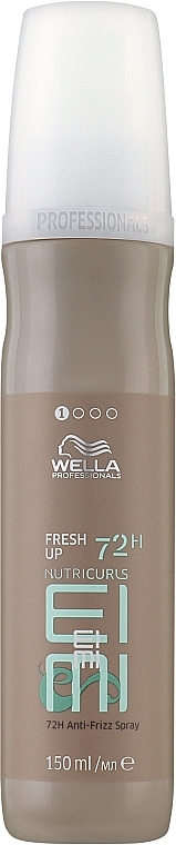 Curly Hair Spray - Wella Professionals EIMI Nutricurls Fresh Up Spray — photo N1