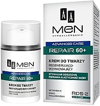 Fragrances, Perfumes, Cosmetics Face Cream - AA Men Advanced Repair 60+ Face Cream