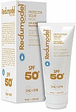 顔用日焼け止め - Redumodel Sun Care Protective Solar Facial SPF50 — photo N1