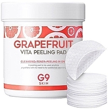 Cleansing Grapefruit Peeling Pads - G9Skin Grapefruit Vita Peeling Pad — photo N1