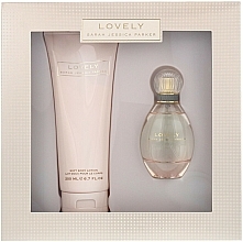 Fragrances, Perfumes, Cosmetics Sarah Jessica Parker Lovely - Set (edp/50ml + b/lot/200ml)