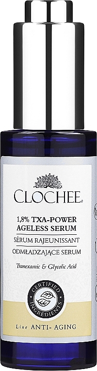 Anti-Aging Face Serum - Clochee Organic 1,8% Txa-Power Serum — photo N1