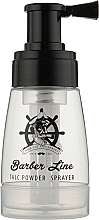 Talc Spray Bottle, 180 ml - Eurostil Barber Line — photo N2