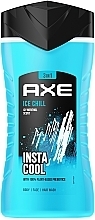 Fragrances, Perfumes, Cosmetics Shower Gel - Axe Ice Chill 3 in 1 Gel