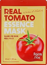 Moisturizing Tomato Face Mask - Farmstay Real Tomato Essence Mask — photo N5