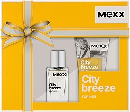 Fragrances, Perfumes, Cosmetics Mexx City Breeze For Her - Set (edt/15ml + sh/gel/50ml)