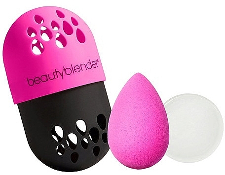 Set - Beautyblender Discovery Kit (sponge/1pcs + soap/16g + case) — photo N1