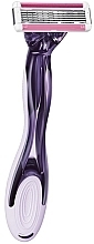 Women's Shaver with 10 Refill Blades - Bic Click 5 Soleil Sensitive — photo N1