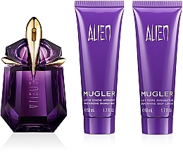 Fragrances, Perfumes, Cosmetics Mugler Alien - Set (edp/30ml + b/lot/50ml + sh/gel/50ml) 