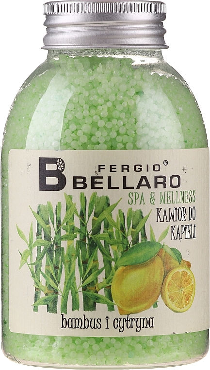 Bath Caviar "Bamboo & Lemon" - Fergio Bellaro Bamboo and Lemon Bath Caviar — photo N1