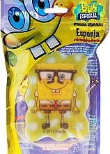 Bath Sponge "Spongebob", Spongebob with Glasses - Suavipiel Sponge Bob Bath Sponge — photo N4