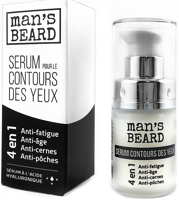 Set - Man's Beard (cr/30ml + ser/15ml + accessories/1pc + scr/100ml) — photo N3