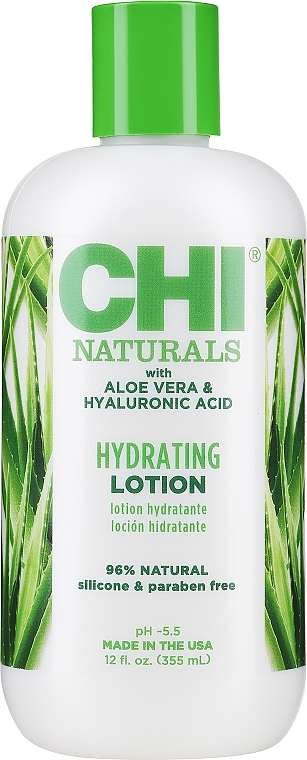 Mild Sulfate-Free Conditioner for All Hair Types - CHI Naturals With Aloe Vera Hydrating Conditioner — photo N1