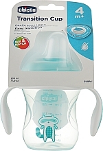 Spill Proof Cup, blue - Chicco Transition Cup — photo N1