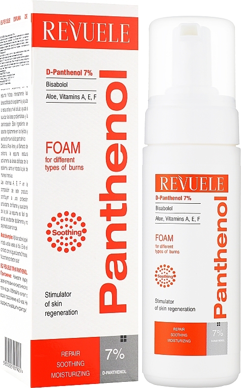 Foam for Different Types of Burns - Revuele Panthenol Foam For Different Burns Types — photo N2