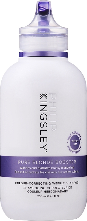 Booster Shampoo for Blonde Hair - Philip Kingsley Pure Blonde Booster Shampoo — photo N3