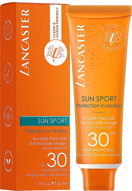 Invisible Face Gel SPF30 - Lancaster Sun Sport Face Invisible Gel SPF30 — photo N2