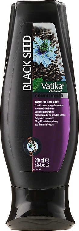 Black Cumin Hair Conditioner - Dabur Vatika Black Seed Conditioner — photo N1