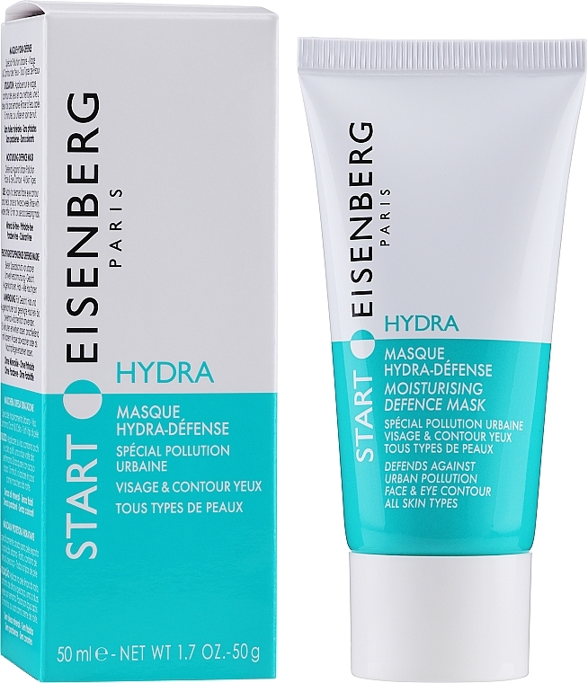 Face and Eye Contour Mask - Jose Eisenberg Hydra Moisturising Defence Mask — photo N2