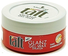 Hair Radiance Gel-Wax 'Brilliant Shine' - Schwarzkopf Taft Shine Gel-Wax — photo N1